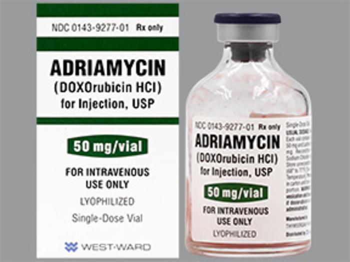 Rx Item-Adriamycin 50Mg Sdv By Hikma Pharmaceuticals USA 