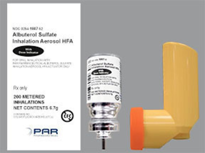 Rx Item-Albuterol Sulfate 90MCG 6.7 GM Aerosol by Par Pharma USA 