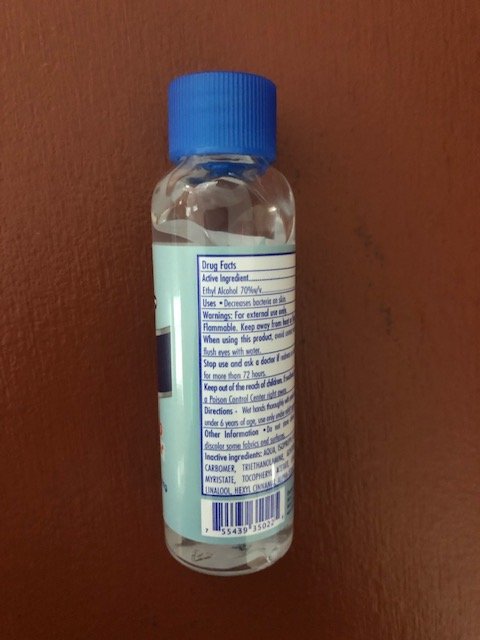 Hand Sanitizer 2 oz Rigem Personal Care by Chemco Corp.FL