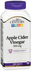 Apple Cider Vinegar 300Mg Tab 250Ct 300Mg     250    Tab By 21St C
