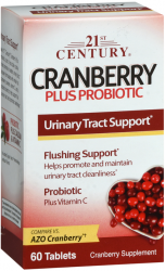 Cranberry & Probiotic Tab 60Ct  Tab By 21St Century Nutritl Prod