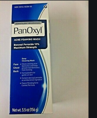 Pack of 12-Panoxyl Acne Foaming Wash 10% Wash 5.5 oz By Emerson Healthcare USA 
