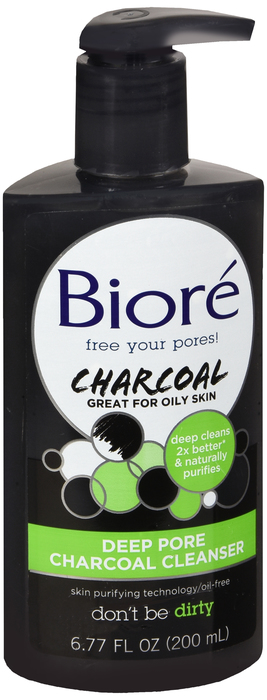 Biore Pore Charcoal Cleanser 6.77Oz By Kao Brands Company