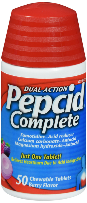 Pepcid Complete Tablet Berry 50Ct by J&J Consumer