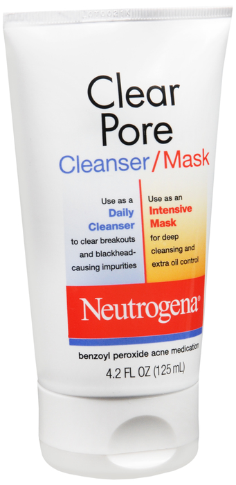 Pack of 12-Neutrogena Clear Pore Cleansr/Mask 4.2 oz By J&J Consumer USA 