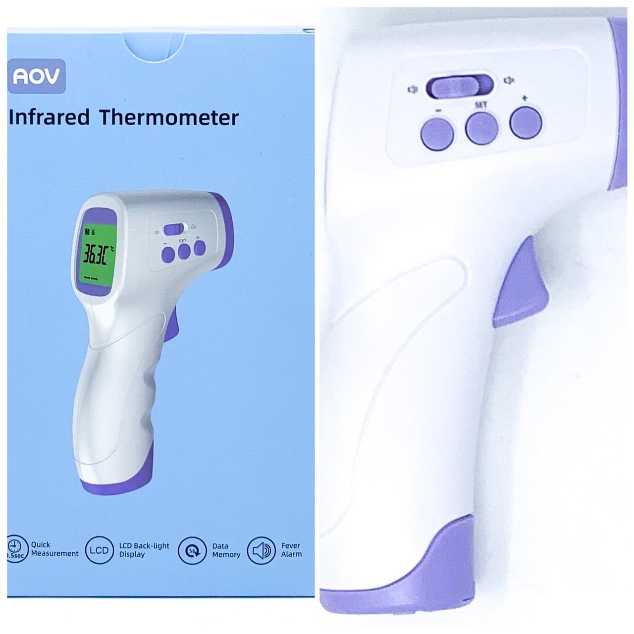 Digital No Touch Infrared Thermometer (1ea)