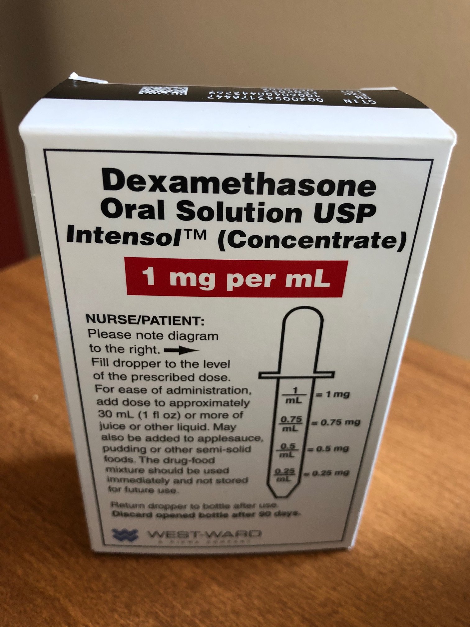 Rx Item:Dexamethasone 1MG/ML 30ML SOL by Hikma Pharma USA