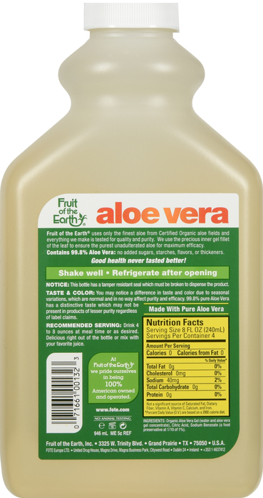 '.Aloe Vera Juice - 32 fl oz bottle By Fru.'