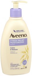 Aveeno Lotion Stress Relief 12 Oz B Case Of 12  By J&J Consumer