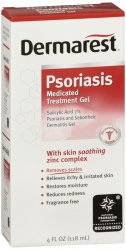 Case of 12-Dermarest Psoriasis 3 % Gel 4 oz  By Medtech