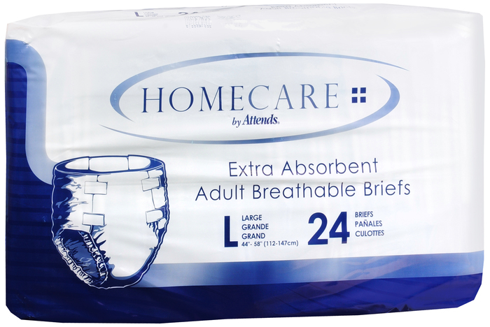 Attends CARE BRIEF LARGE 3X24 CT 
