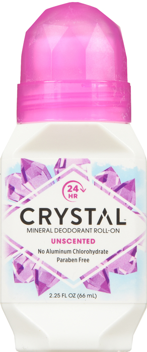 Case of 72-Crystal Deo Roll On Unscntd Deodorant 2.25 oz By French Transit Ltd USA 