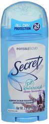 Secret Orig Inv/Sld Clean Lavendr 2.6 oz Case of 12