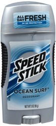 Speed Stick Deodorant Ocean Surf 3 oz Case of 12