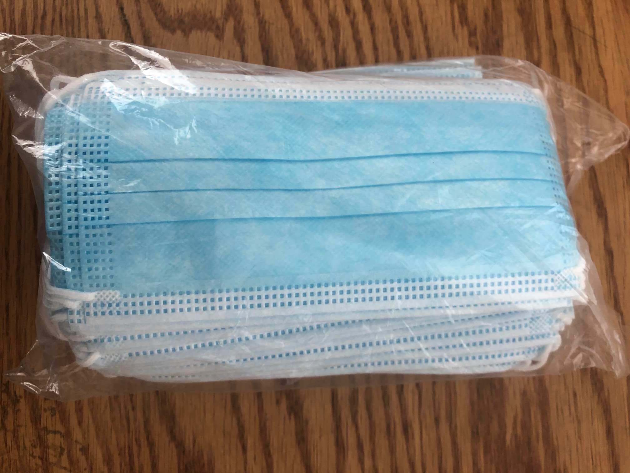 3 PLY DISPOSABLE MASK One BAG OF 50 BY LKM CHINA