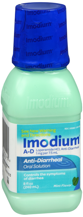 Case of 12-Imodium A-D Liquid Mint 8 oz by J&J Consumer Health