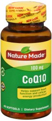 Case of 12-Nature Made COQ10Liquid Softgel 40 Count By Pharmavite