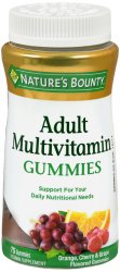 Case of 12-Natures Bounty Your Life Multi-Vitamin Gummy 75Ct