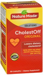 Case of 12-Nature Made Cholest 450 mg Tab 60 By Pharmavite Pharm C