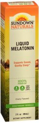 Case of 12-Melatonin Sublingual Liquid 2 oz Sundwn