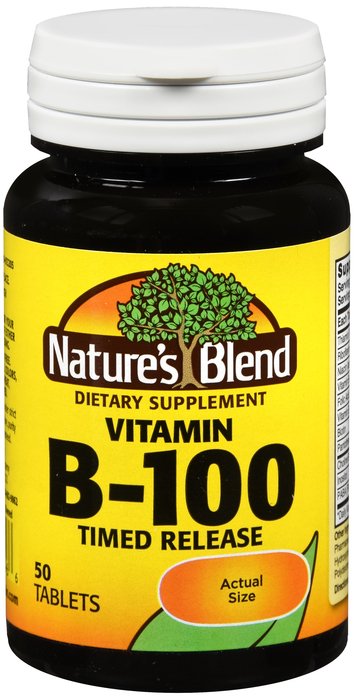 Case of 12-N/B Vit B-100 Tab 50 By National Vitamin Co
