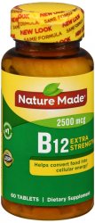 '.Nature Made Vitamin B12 2500Mc.'