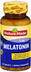 Case of 24-Melatonin 5mg Tablet 90 Count Nature Made