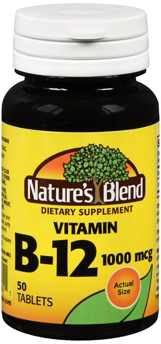 Case of 12-N/B Vit B-12 1000 mcg Tab 50 By National Vitamin Co