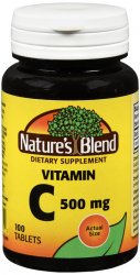 Case of 12-N/B Vit C 500 mg Tab 100 By National Vitamin Co