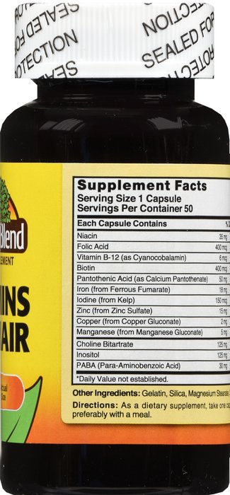 Case of 12-Natures Blend Vitamin For Hair Capsule 50Ct Case of 12-Natures Blend Vitamin For Hair Capsule 50Ct