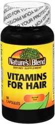 Case of 12-Natures Blend Vitamin For Hair Capsule 50Ct