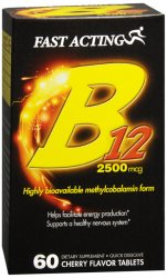 Case of 12-Ivc Vitamin B12 2500mg Sublingual Chew 60Ct