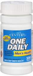 Case of 12-One Daily Men Tablet 100 Count 21st Cent
