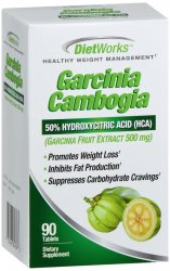 Case of 12-Garcinia Cambogia Tab 90 Count Diet Works