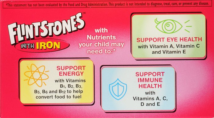 Flintstones Multi Chew W/Iron 60Ct