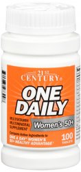 Case of 12-One Daily Women 50+ Multi Tab 100 Count 21St