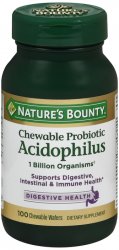 Case of 12-Nb Acidophil 90 Mg-25mg Waf 100 By Nature's Bounty