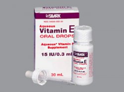 Case of 12-Silarx Vitamin E 50 IU Drop 30ml By Lannett Co