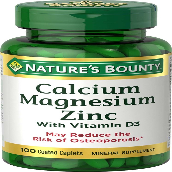 Case of 12-Nb Cal/Mag/Zn Tab 100 By Nature's Bounty