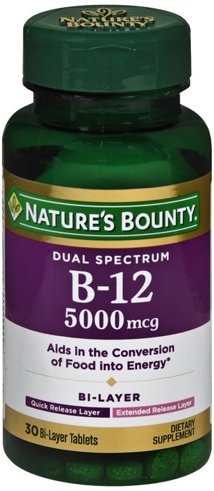 Case of 12-Nb B-12 5000 30 By Nature's Bounty