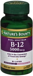 Case of 12-Nb B-12 5000 30 By Nature's Bounty
