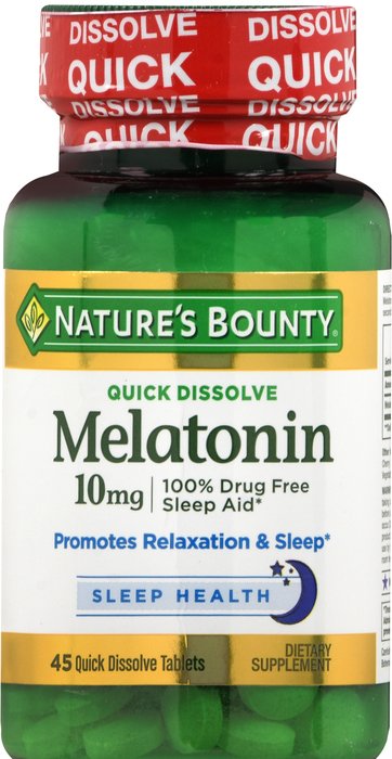 Case of 12-Nb Melatonin 10mg Qk Disv Tab 45Ct