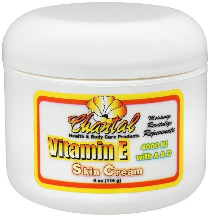 Case of 12-Chantal Vit E 4000 IU W Vit/A&D Cream 4 oz