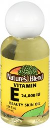 Case of 12-Natures Blend Vitamin E Oil 24000 IU 1.75 oz