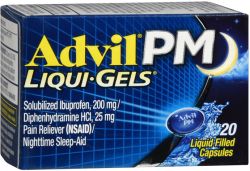 Case of 24-Advil PM 200Mg-25mg Cap 20 by Pfizer