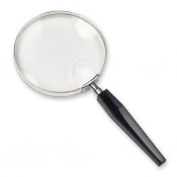 Box of 12-Denco Magnifying Glasses 4 Round metal w/bifocal One Eac