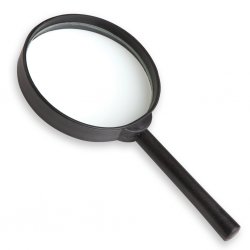 Box of 12-Denco Magnifying Glasses 3 Round (4x mag) One Each