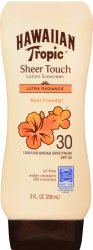 Case of 12-Haw Tropic Sheer Touch Lotion SPF 30 8 oz