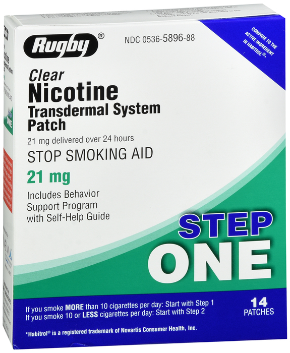 Clear Nicotine Patch