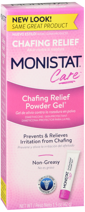 Monistat Miconazole Soohting Powder Gel 1.5 Oz by Medtech 